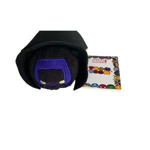 Disney Marvel Tsum Tsum Black Panther Mini Plush 3.5” NWT
